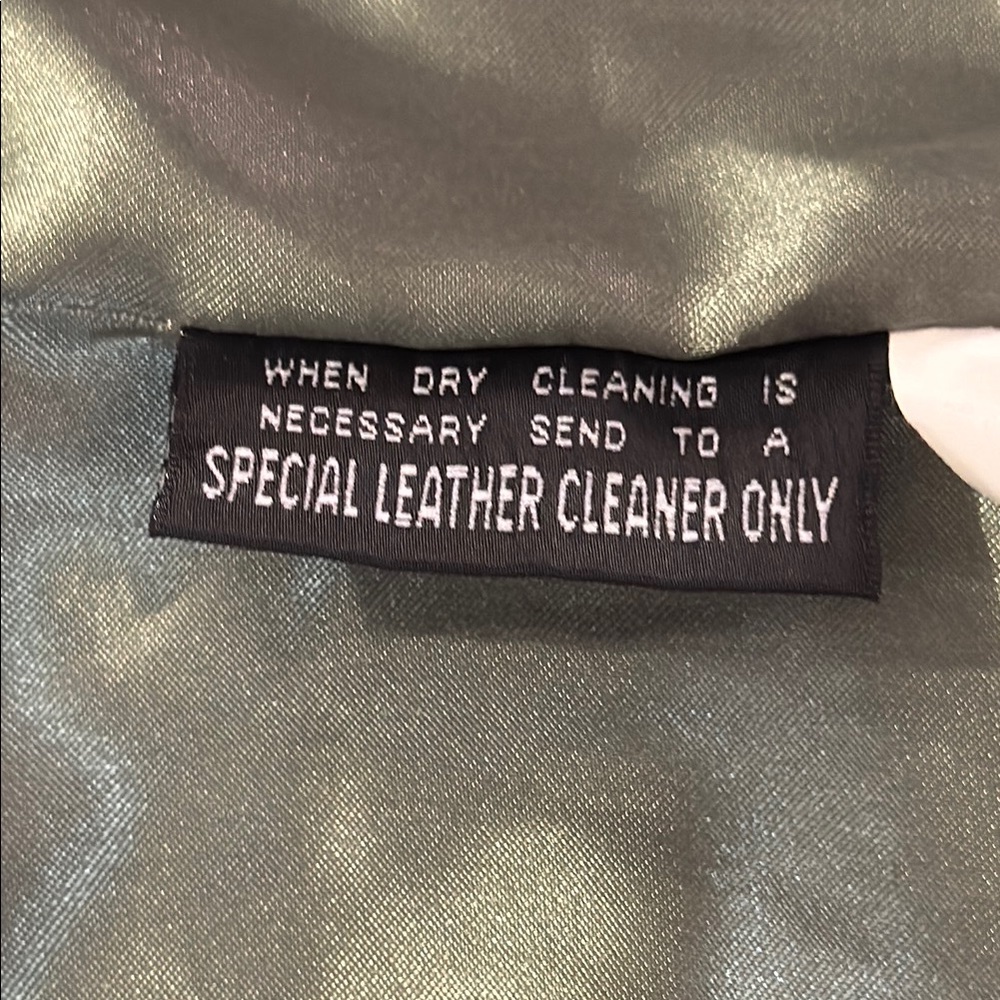 Wilsons Dark Brown Cropped Leather Vest - Picture 3 of 6